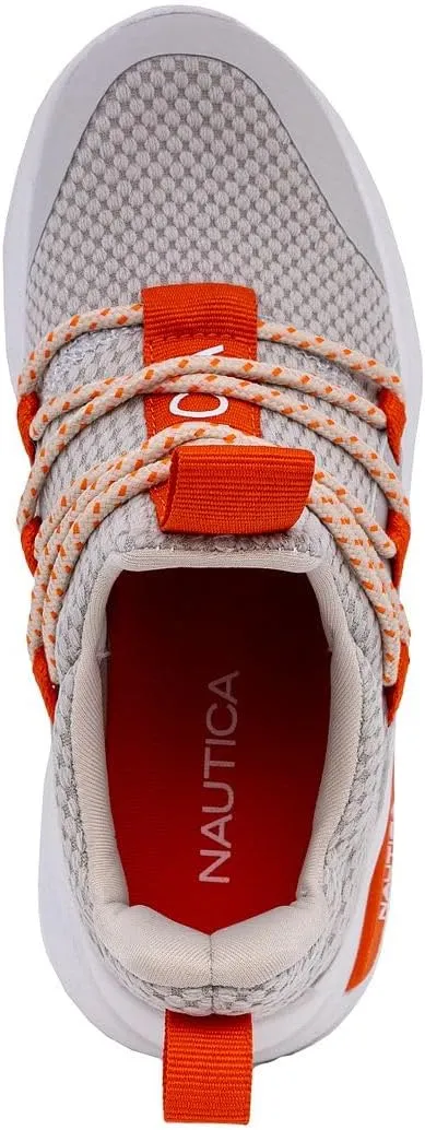 Nautica Kids Athletic Slip-On Sneakers - Comfortable Bungee Running Shoes for Boys and Girls - Stylish and Supportive Footwear for Active Kids (Big Kid/Little Kid/Toddler)