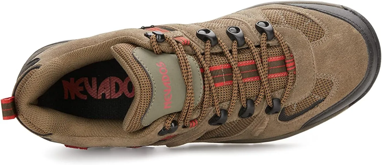 Nevados Men's Hiking Boots Klon Low Weather Proof Structure Rubber Traction Outsole