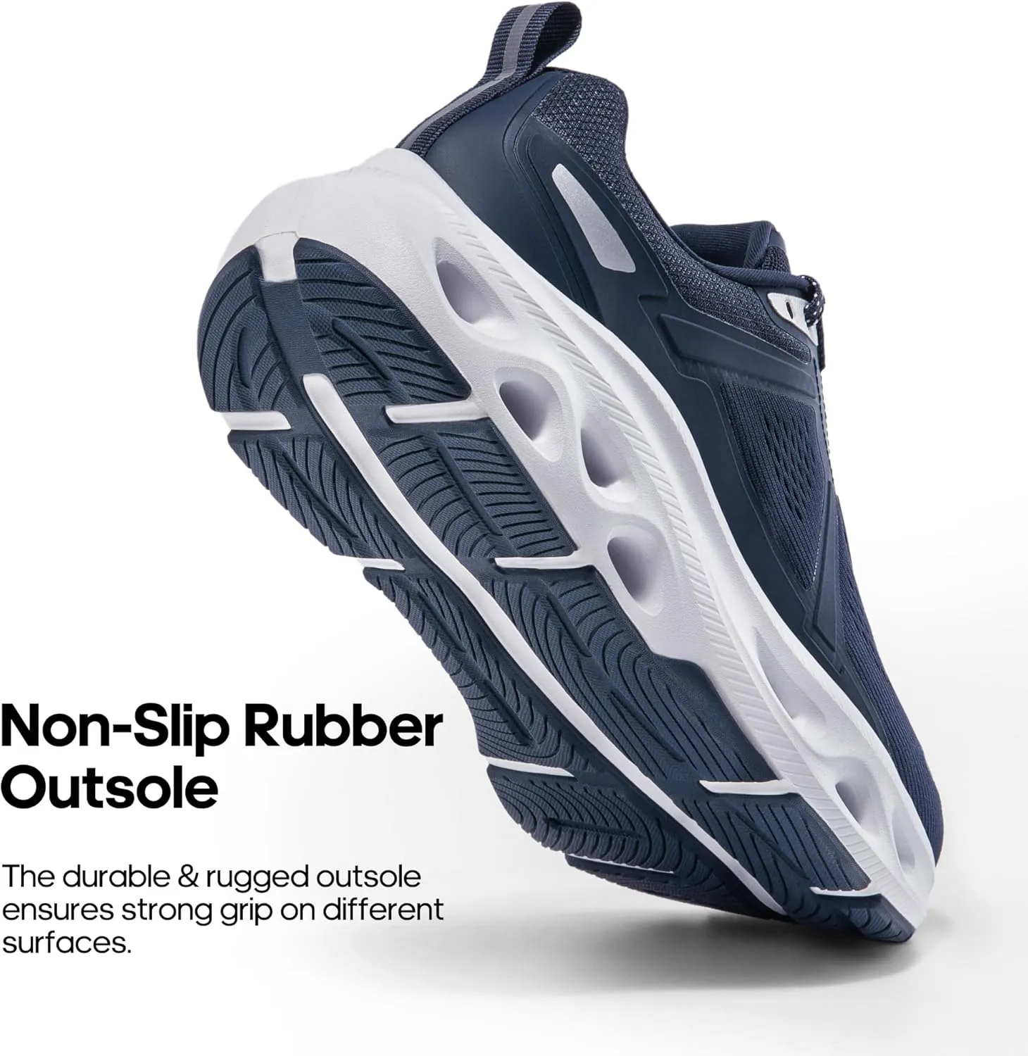 NORTIV 8 Men's Comfortable Walking Shoes MovePropel Athletic Breathable Gym Workout Tennis Jogging Cross Training Non Slip Fashion Running Sneakers