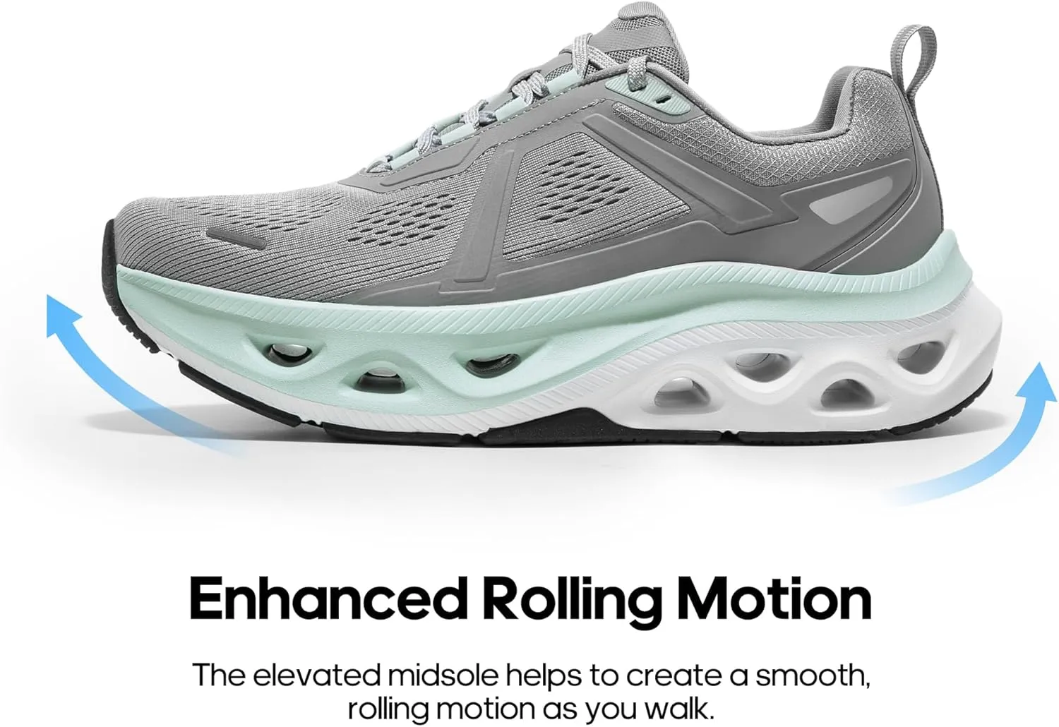 NORTIV 8 Men's Comfortable Walking Shoes MovePropel Athletic Breathable Gym Workout Tennis Jogging Cross Training Non Slip Fashion Running Sneakers