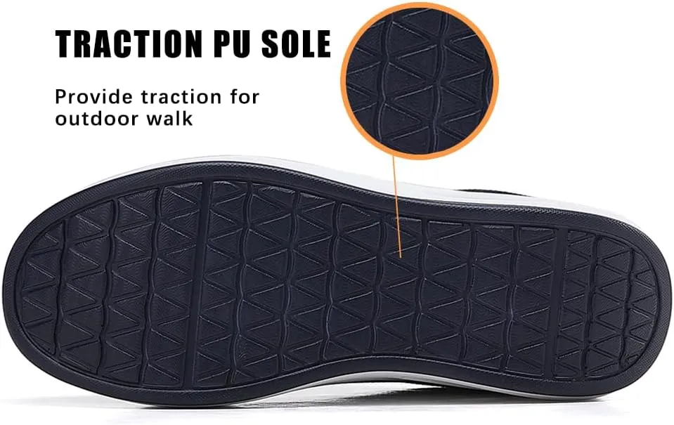 Oude Sneakers for Women Comfortable | Shoes for Women Traveling | 2 Inch Air Cushion Rocker Bottom