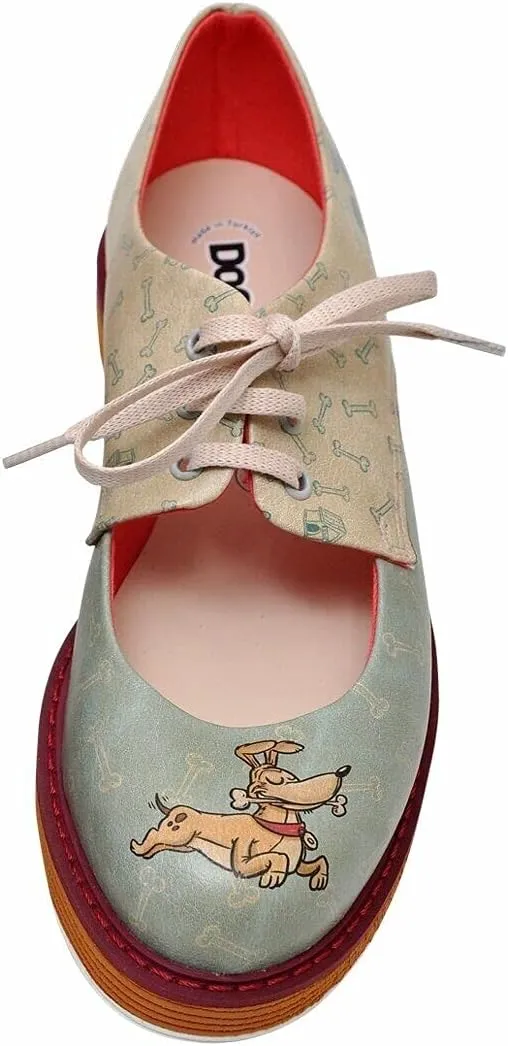 Personalize Your Life - PENCY Printed Retro Ballerinas - Casual,Elegant and Original Style - Vegan, Handmade, Environmentally Friendly, Breathable