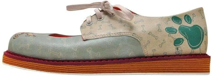 Personalize Your Life - PENCY Printed Retro Ballerinas - Casual,Elegant and Original Style - Vegan, Handmade, Environmentally Friendly, Breathable