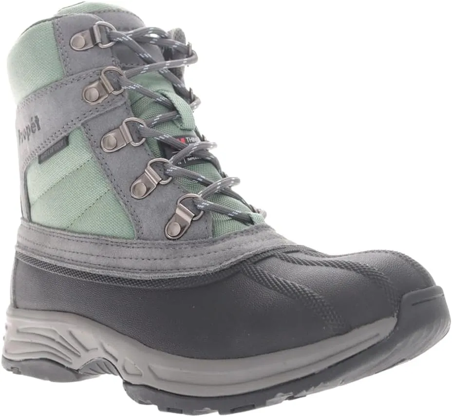 Propet Womens Cortland Snow Casual Boots Low Heel 1-2" - Black