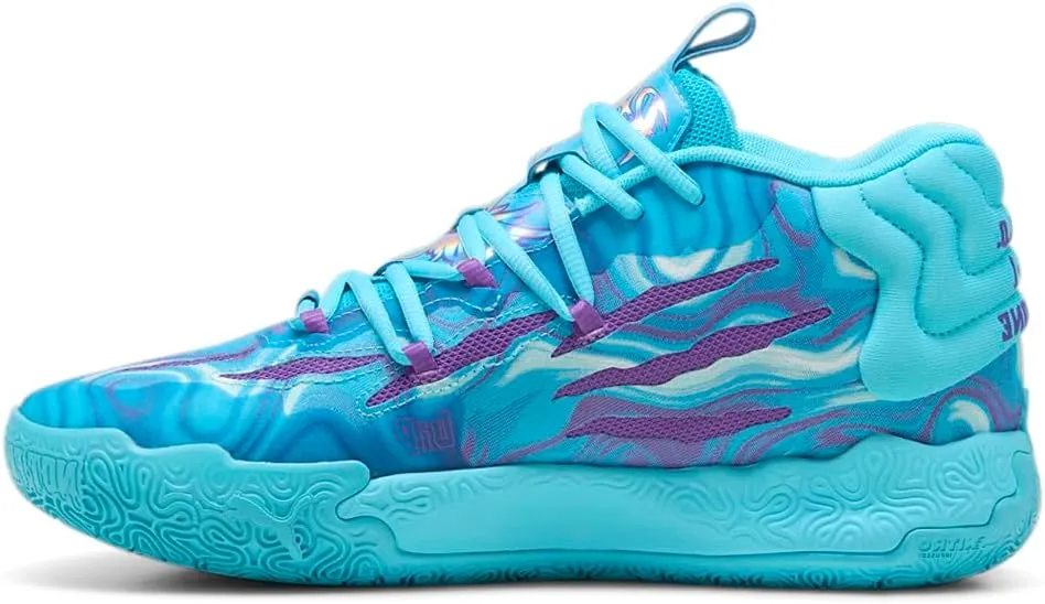 Puma Mens Mb.03 Buzz City Basketball Sneakers Shoes - Blue