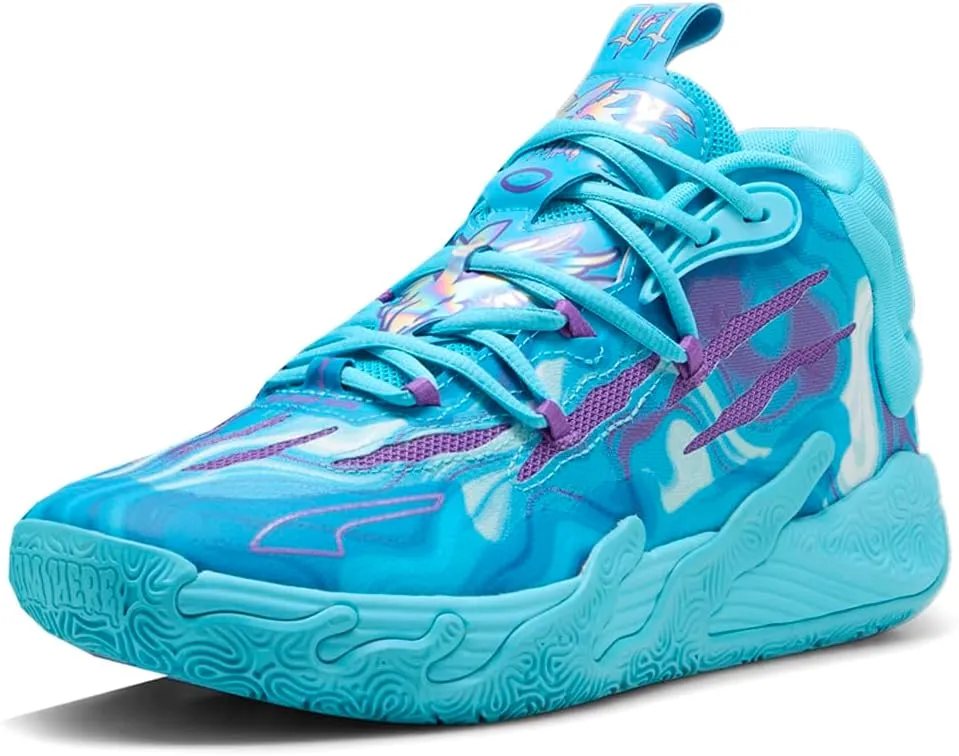 Puma Mens Mb.03 Buzz City Basketball Sneakers Shoes - Blue