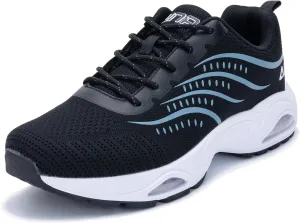 Quseek Mens Running Shoes Athletic Tennis Sneakers Air Arch Support Non Slip Lightweight Breathable for Gym Jogging Walking Sports Size 7-13
