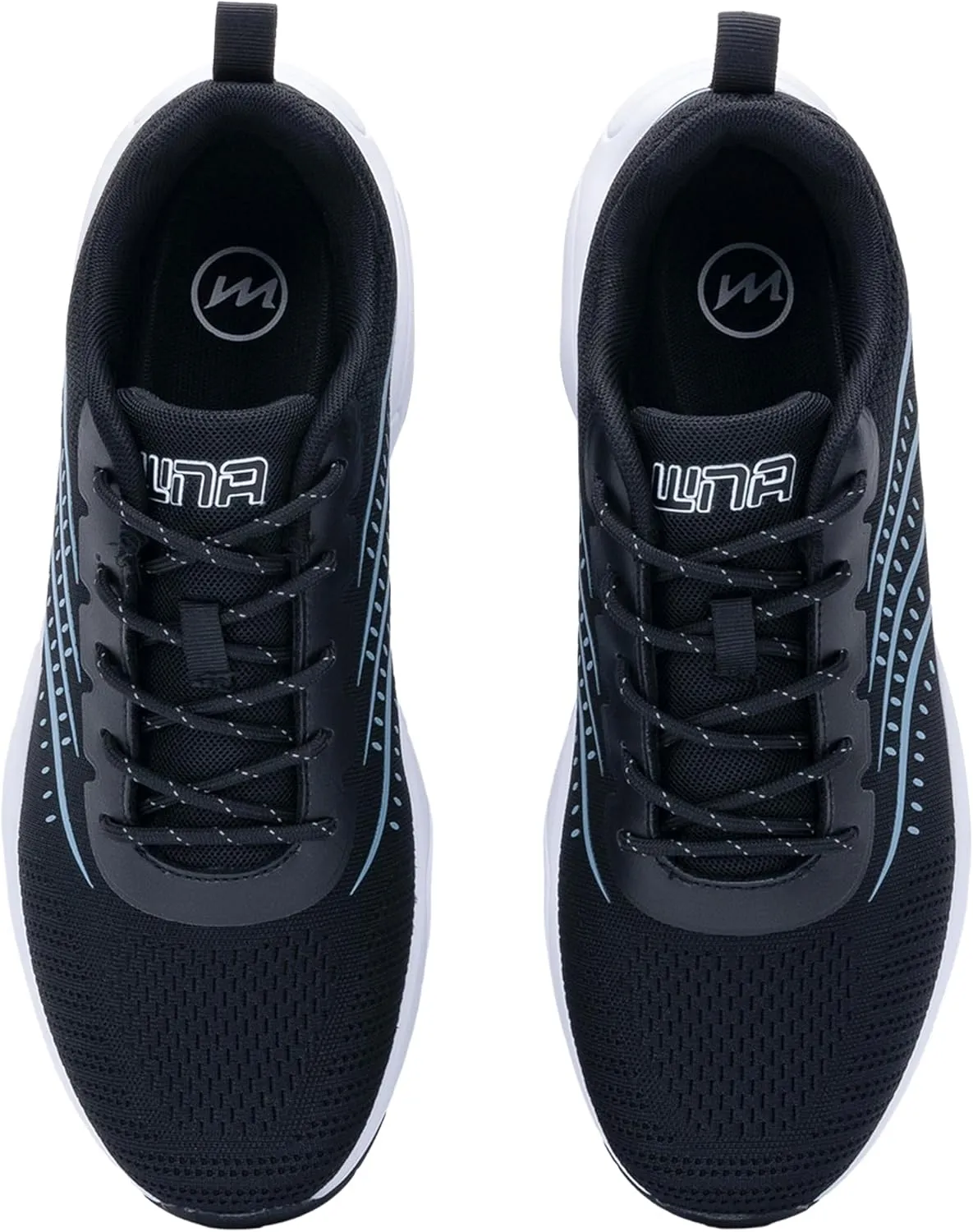 Quseek Mens Running Shoes Athletic Tennis Sneakers Air Arch Support Non Slip Lightweight Breathable for Gym Jogging Walking Sports Size 7-13