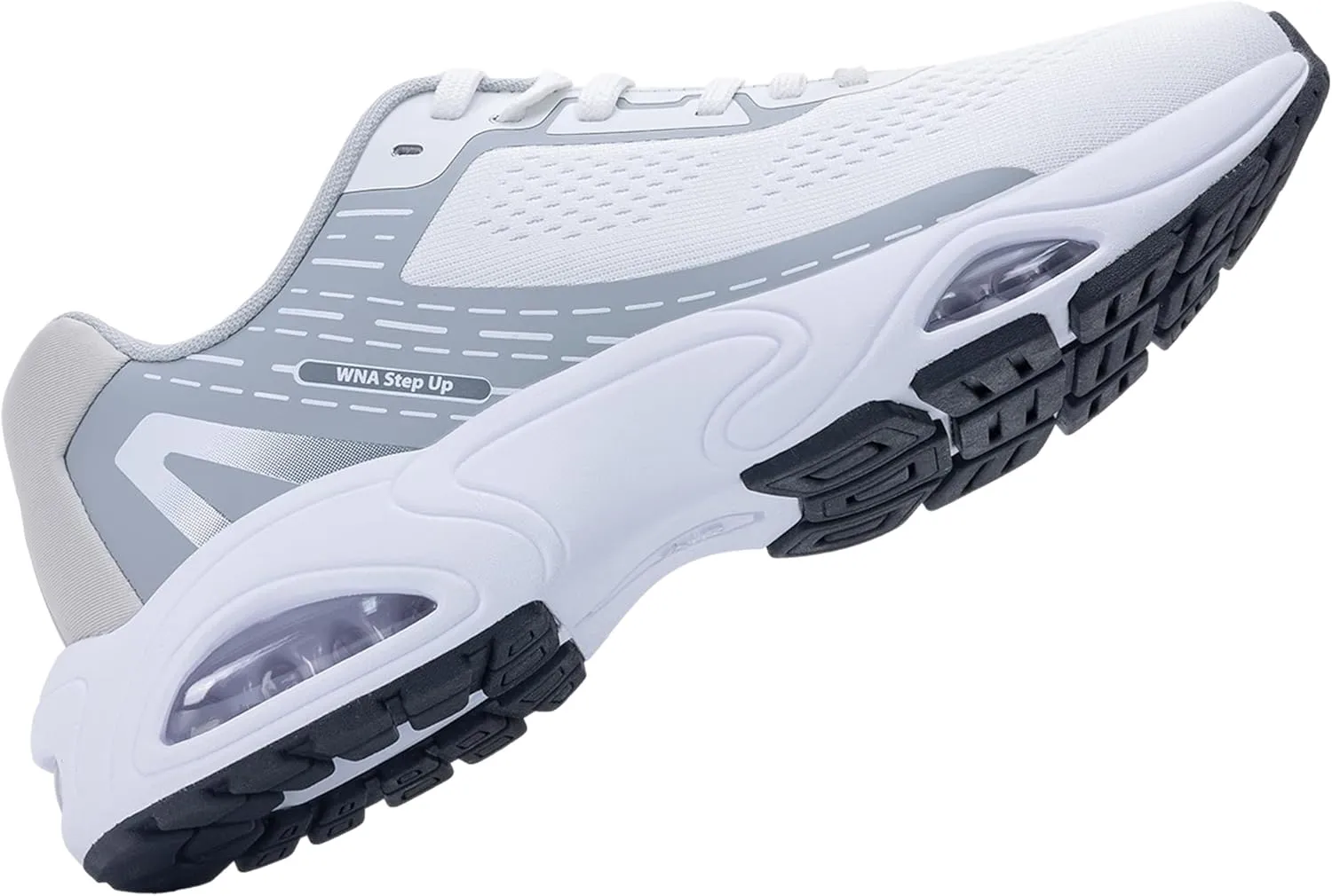 Quseek Mens Running Shoes Athletic Tennis Sneakers Air Arch Support Non Slip Lightweight Breathable for Gym Jogging Walking Sports Size 7-13