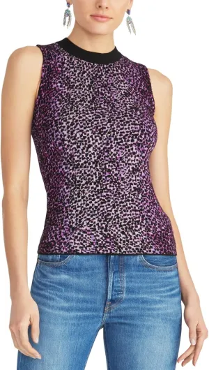 Rachel Rachel Roy Crossback Sweater-XXL-Bright Hyacinth Combo