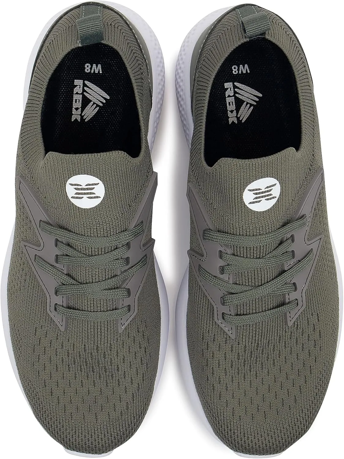 RBX Active Women's Slip On Athletic Training Shoe, Lightweight Running Sneaker, Quick Dry Mesh Easy On/Off Lace Up Gym Shoes