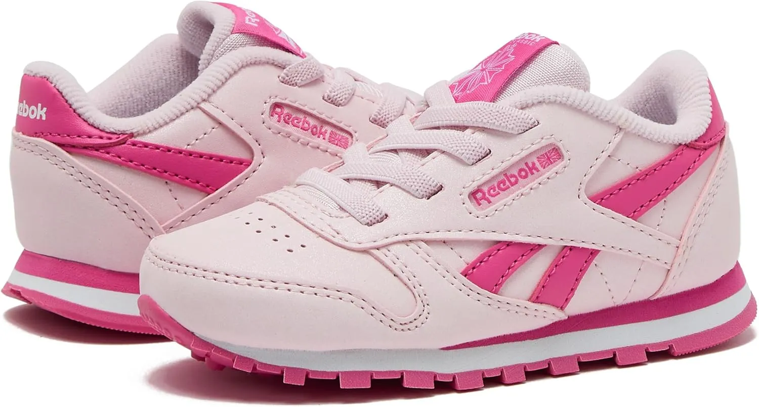 Reebok Classic Leather Girls and Boys Shoes for Kids, Toddler, Little Kid or Big Kid Sneakers, Girl or Boy Tennis Shoes