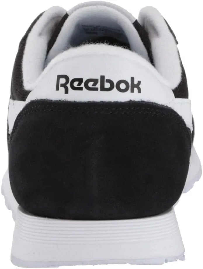Reebok Mens Classic Cushioned Footbed Faux Leather Running & Training Shoes