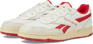 Reebok Unisex BB 4000 II Sneaker, Chalk/Weathered White/Vector Red, 11.5 US Men