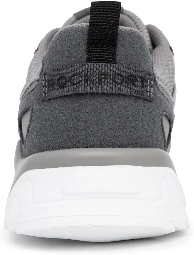 Rockport Kids Boys Sneakers - Durable, Breathable Mesh Design with Cushioned Sole for Comfort - Athletic Shoes for Walking, Running, and School Lace-Up/Bungee (Big Kids & Little Kids)