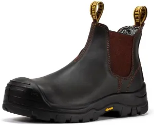ROCKROOSTER Beaufort - CSA Certified Metal Free Vibram Outsole, Arch Support, Comfort Composite Toe Work Boots for men VAK630 VAK631