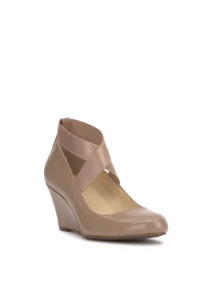 Saedra Wedge in Chai Latte