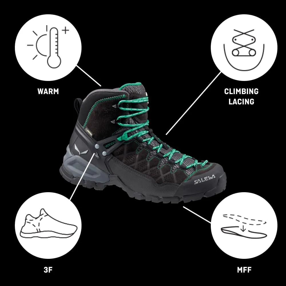 Salewa Men's Ms Alp Trainer Mid Gore-tex Trekking & Hiking Boots