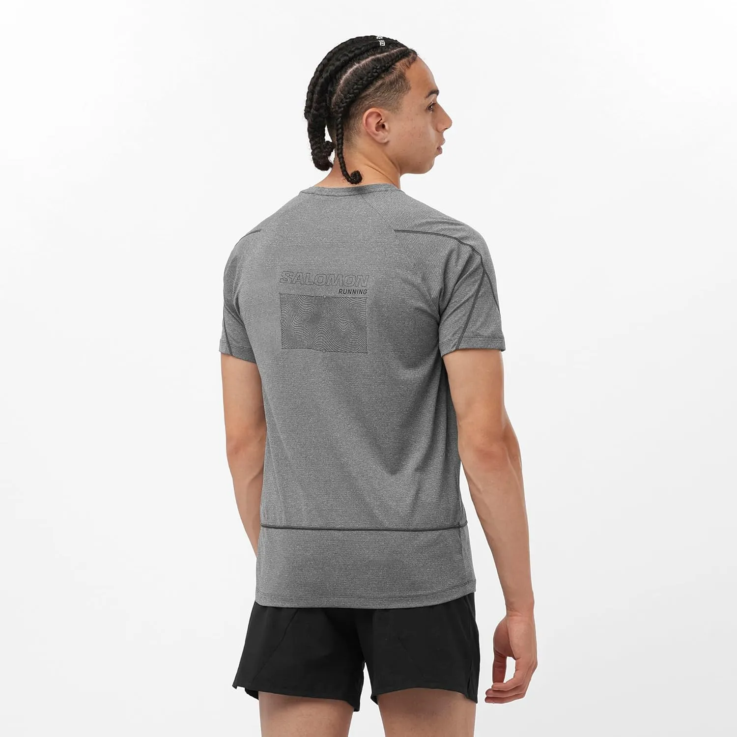 Salomon Men's Standard Cross Run SS TEE GFX M