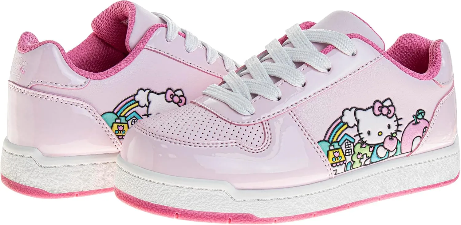 Sanrio Hello Kitty Sneakers for Girls - Kids Lightweight Athletic Breathable Casual Shoes (Little Kid - Big Kid)
