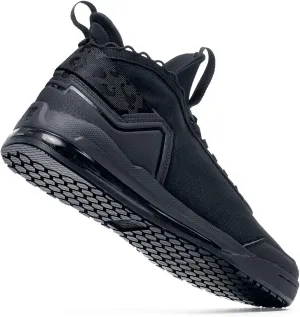 Shoes for Crews Tigon II, Men's, Women's, Unisex Slip Resistant Work Sneakers, Black, Men's 10 (Med) / Women's 11.5 (Med)