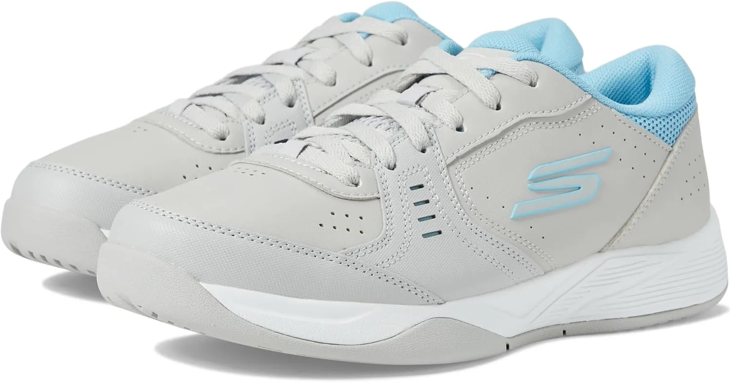 Skechers Women's Viper Court Smash Athletic Indoor Outdoor Pickleball Shoe | Relaxed Fit Sneaker