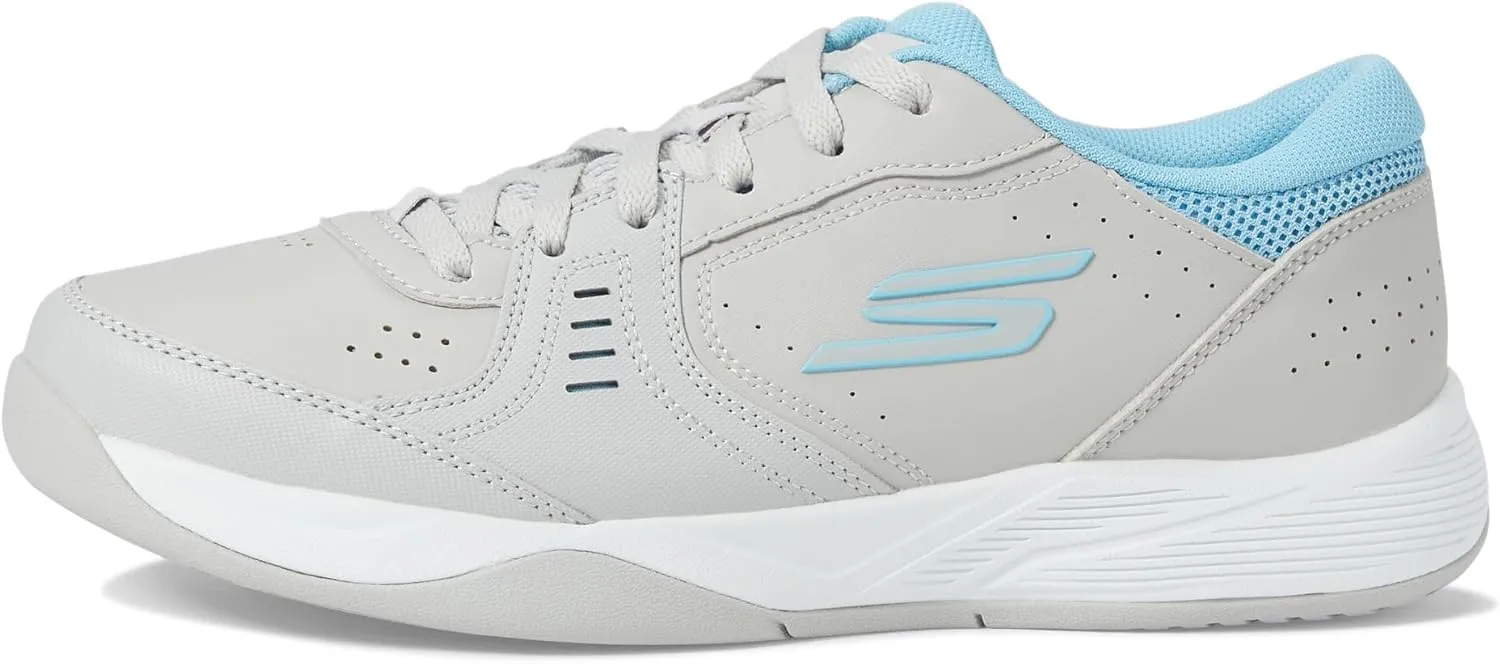 Skechers Women's Viper Court Smash Athletic Indoor Outdoor Pickleball Shoe | Relaxed Fit Sneaker