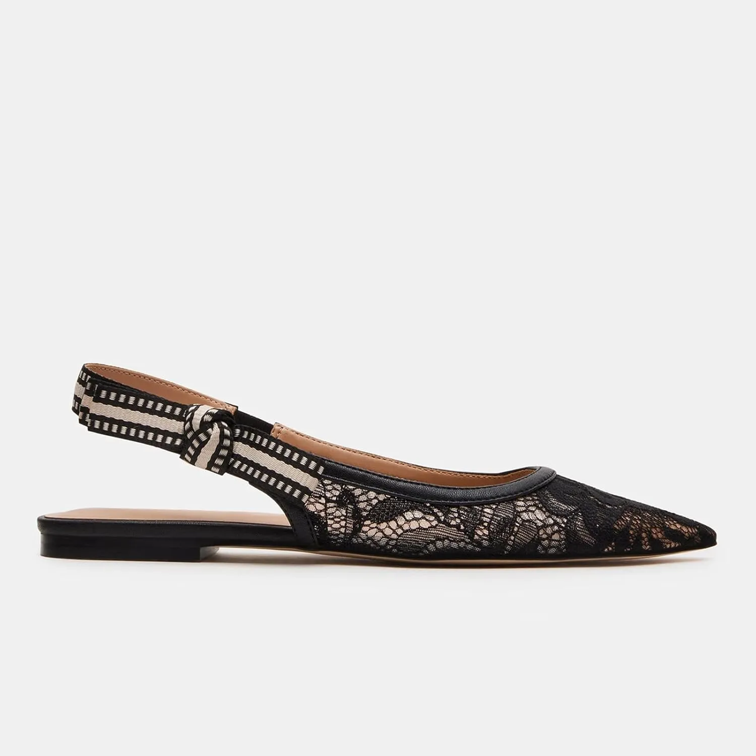 Slingback Flats for Women Pointed Toe Ballet Flats Casual Fashion Dress Mary Jane Shoes for Women Comfortable Dress Ballerina Flat