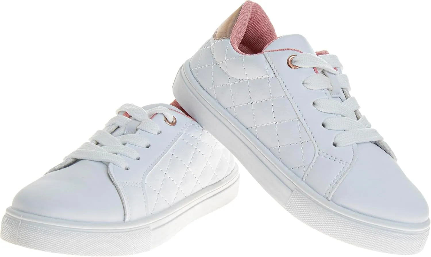 Sneaker Low Top Shoes - Kids Casual Sneakers LowTops Fashion Shoe for Girls (Sizes: 5-10 Toddler / 11-13 Little Kid / 1-4 Big Kid)