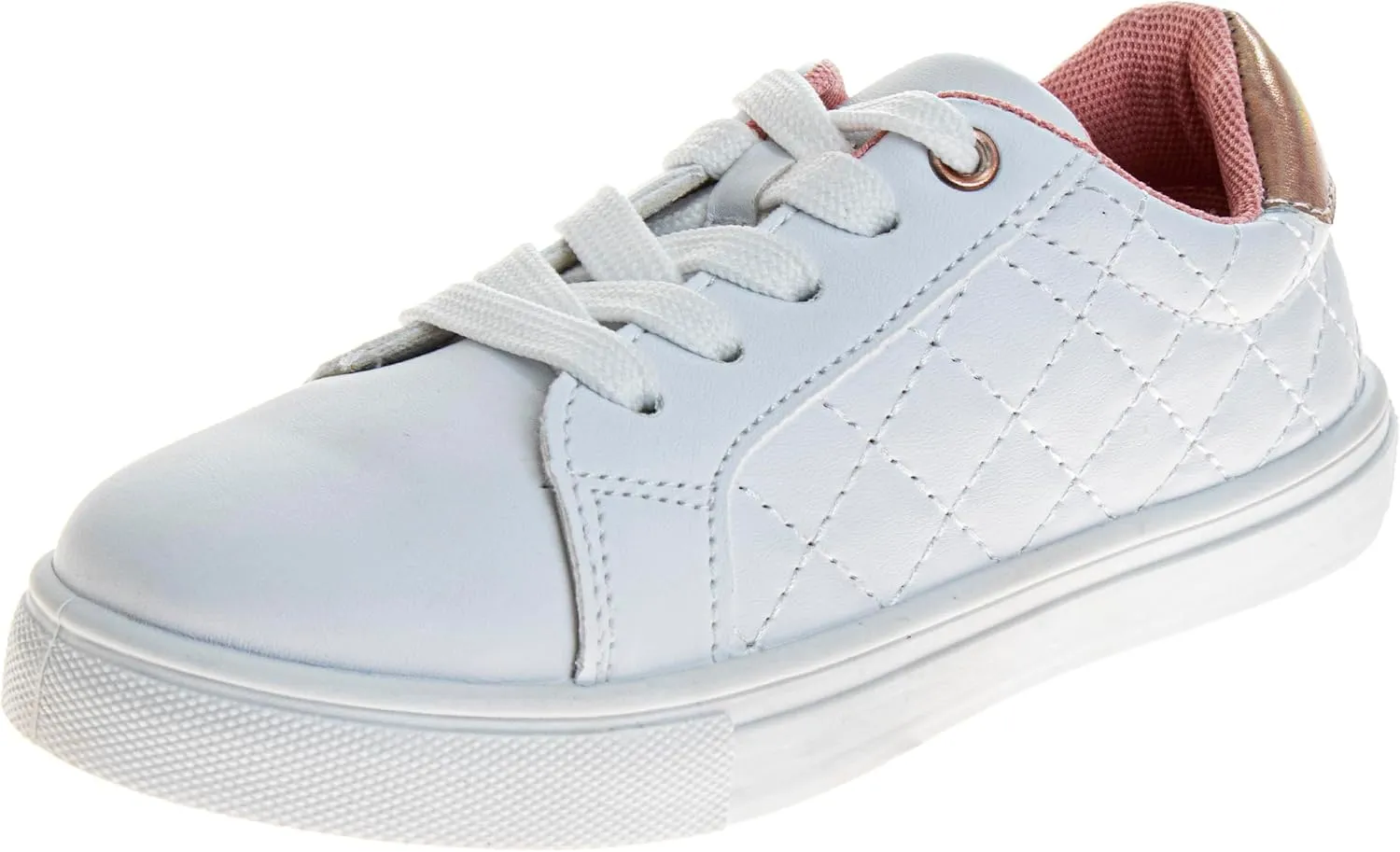 Sneaker Low Top Shoes - Kids Casual Sneakers LowTops Fashion Shoe for Girls (Sizes: 5-10 Toddler / 11-13 Little Kid / 1-4 Big Kid)