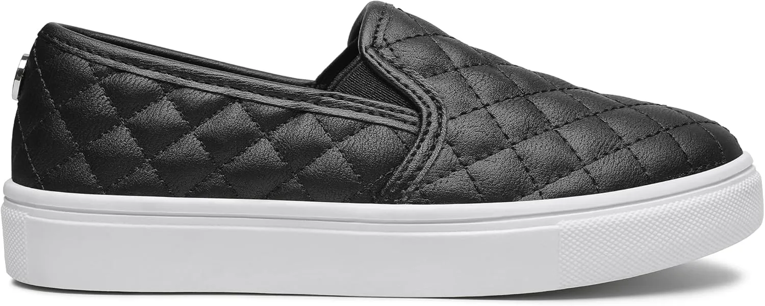 Sneakers for Girls Slip On Shoes Little/Big Kid Comfort Low Top Fashion Tennis/Walking Casual Sneakers for Kids