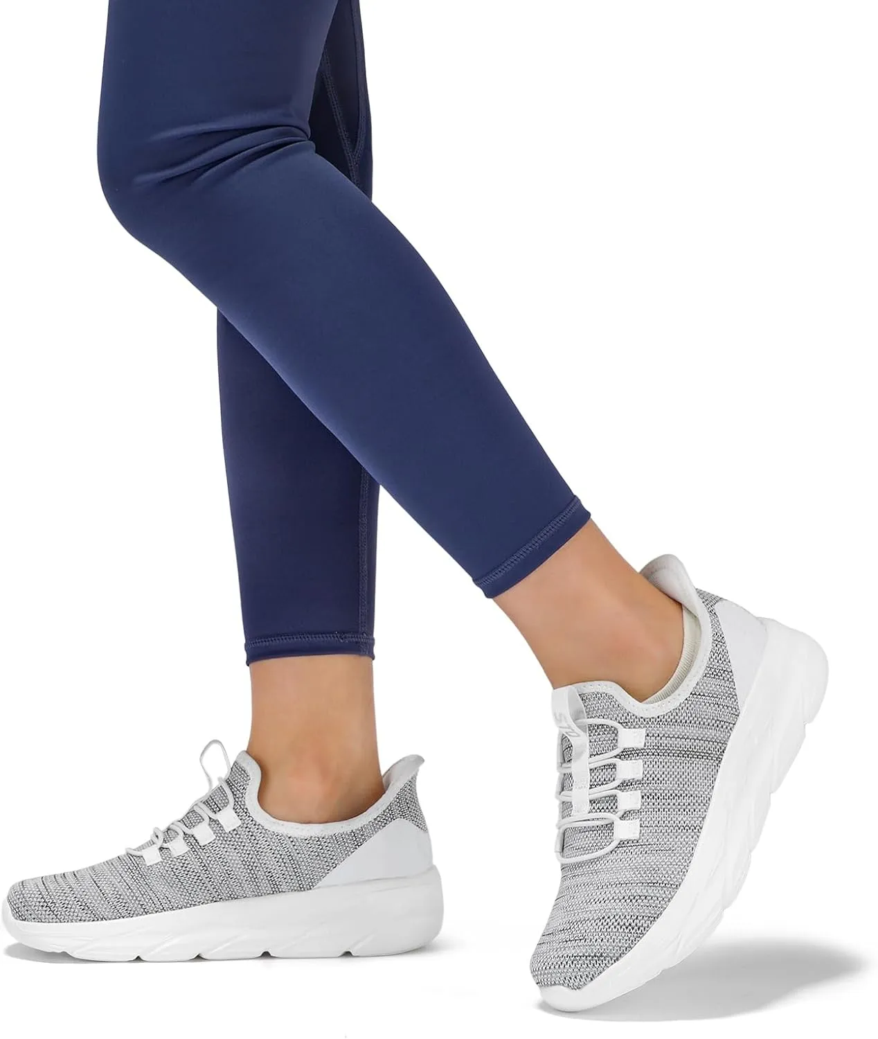 STQ Slip On Walking Shoes Women Orthopedic Sneakers Lightweight Ladies Arch Support Pregnancy Maternity Tennis Shoes for Plantar Fasciitis Relief