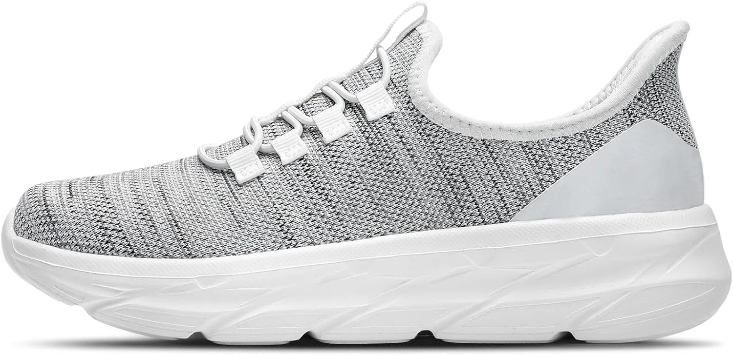 STQ Slip On Walking Shoes Women Orthopedic Sneakers Lightweight Ladies Arch Support Pregnancy Maternity Tennis Shoes for Plantar Fasciitis Relief