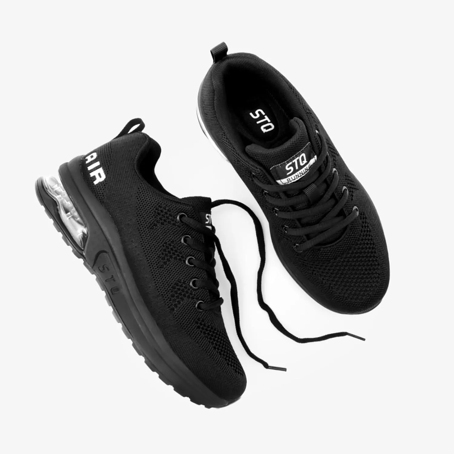 STQ Women's Running Shoes Lightweight Non Slip Walking Tennis Shoes Athletic Workout Gym Cross Training Sneakers