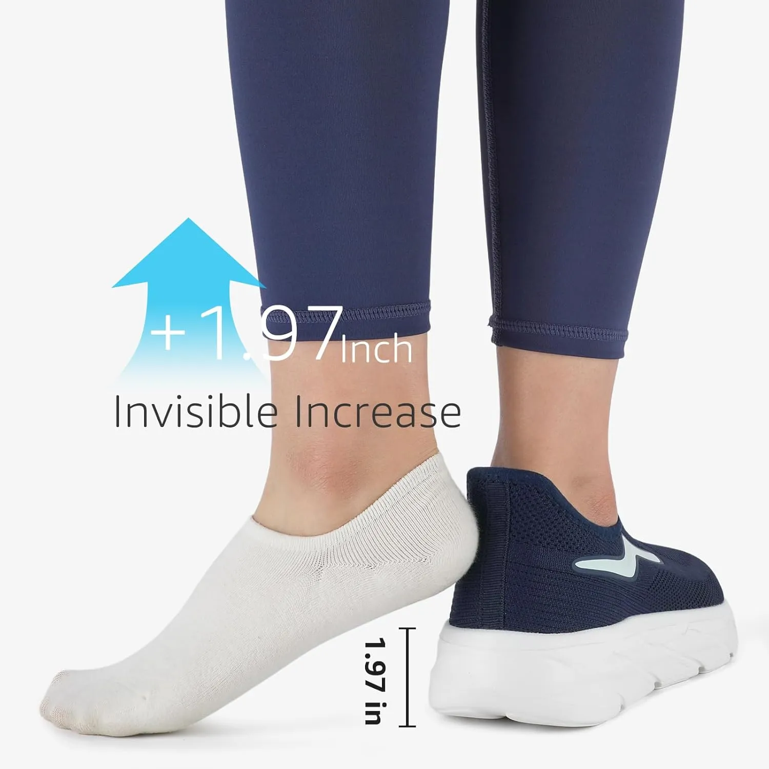 STQ Women's Slip on Walking Shoes Supportive Non Slip Work Lightweight Cushion Plantar Fasciitis Orthopedic Breathable Sneakers for All Day Standing