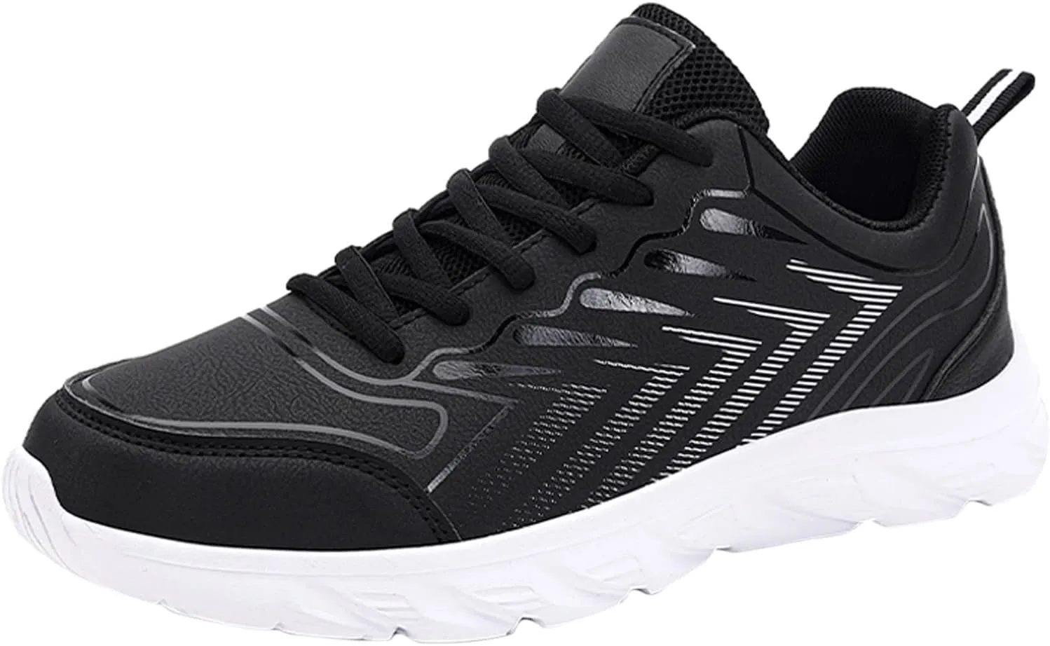 Tennis Shoes Men Casual Sneakers for Men Lightweight Breathable Slip on Running Shoes Mens Wide Toe Box Sneakers
