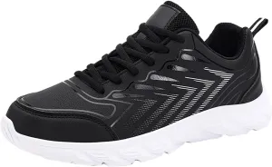 Tennis Shoes Men Casual Sneakers for Men Lightweight Breathable Slip on Running Shoes Mens Wide Toe Box Sneakers