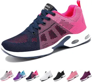 The Most Comfortable Orthopedic Shoes for Your Feet Women Walking Shoes with Arch Support Fashion Breathable Mesh Sneakers Lightweight Comfort Non Slip Casual Shoe