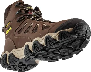 Thorogood Crosstrex 6” Insulated Waterproof Hiking Boots for Men - Breathable Premium Leather and Mesh with Comfort Insole and Athletic Traction Outsole; ASTM Rated