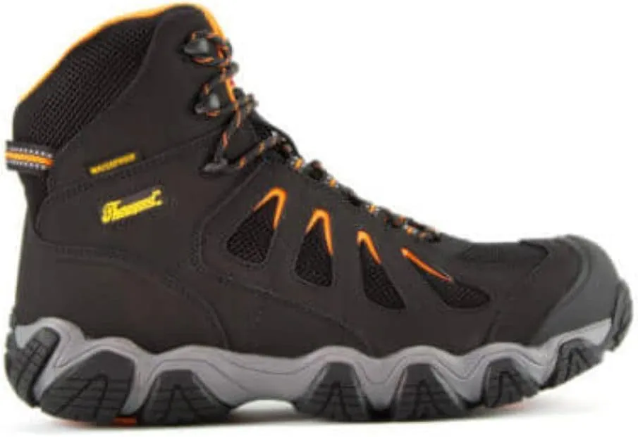Thorogood Crosstrex 6” Waterproof Safety Toe Hiking Boots for Men - Breathable Premium Leather and Mesh with Comfort Insole and Athletic Traction Outsole; ASTM Rated