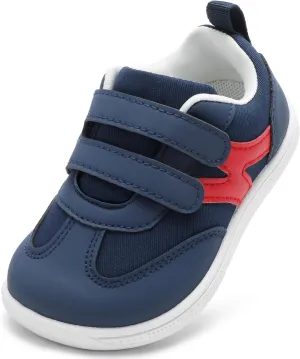 Toddler Lightweight Slip on Sneakers: Boys Barefoot Shoes Kids Walking Shoes Boy Sneakers, Toddler First Walking Shoe Comfort Tennis Activities