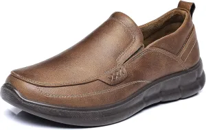 Trsorini Mens Slip-on Casual Loafers Shoes Classic Bussiness Lightweight Soft Shoes Office Comfortable for Male