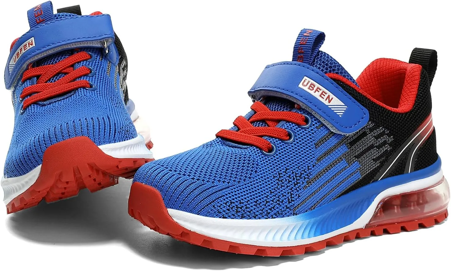 UBFEN Kids Sneakers Boys Girls Tennis Shoes for Running Athletic Walking Gym Sports Lightweight Breathable