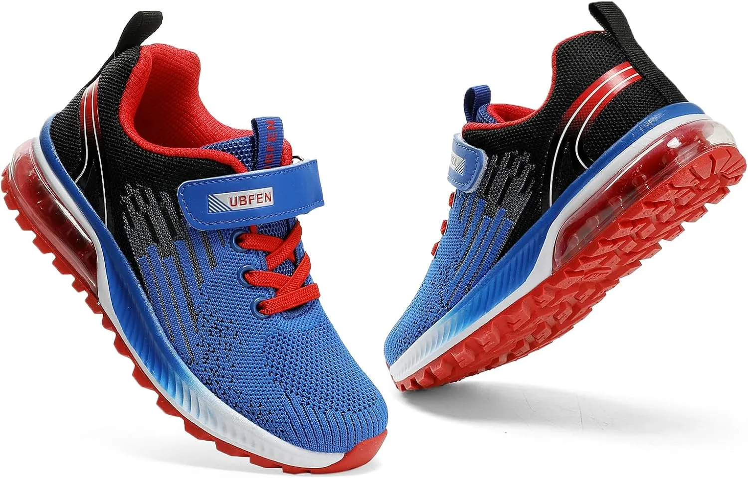 UBFEN Kids Sneakers Boys Girls Tennis Shoes for Running Athletic Walking Gym Sports Lightweight Breathable