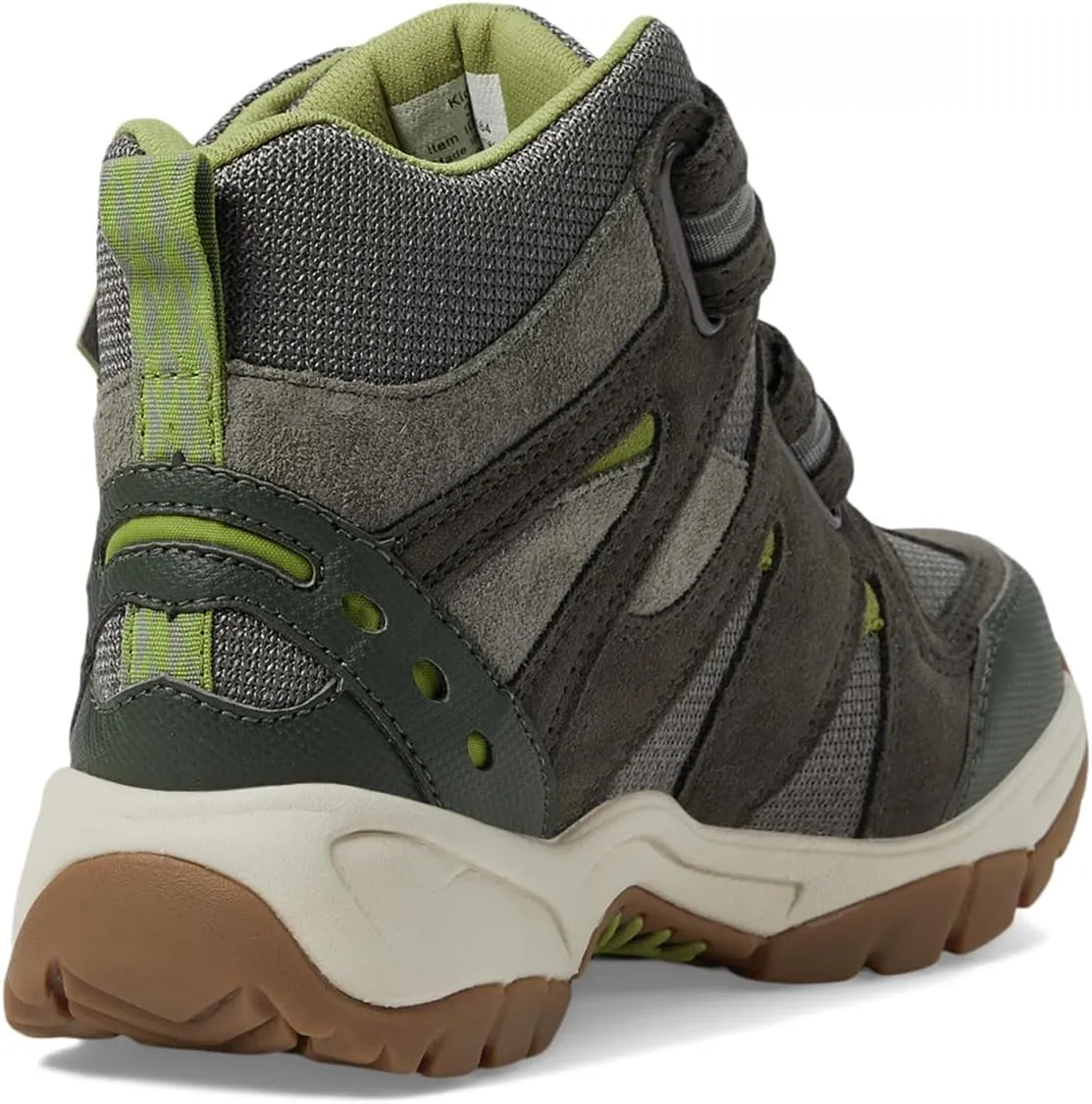 Unisex-Child No Lace Trail Model Hiker Waterproof Hiking Shoe
