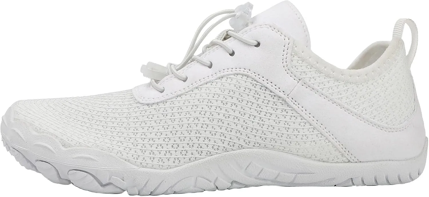 Unisex Lightweight Barefoot Shoes Anti-Slip Quick-Drying Outdoor Sport Pro Wide Toe Box Sneakers Walking Athletic Gym Workout Running Shoe Hiking Non-Slip Unisex Width Sneaker