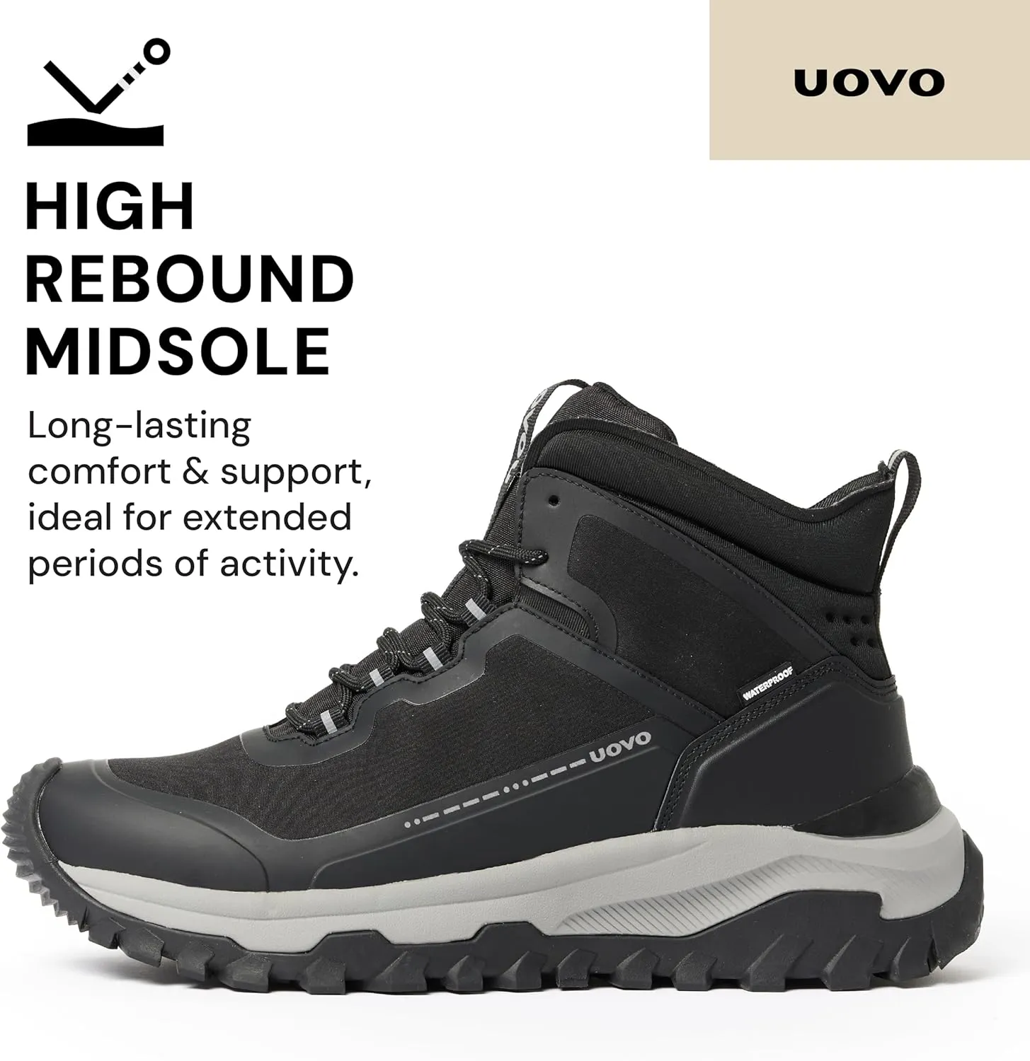 UOVO All Seasons Men's Boots