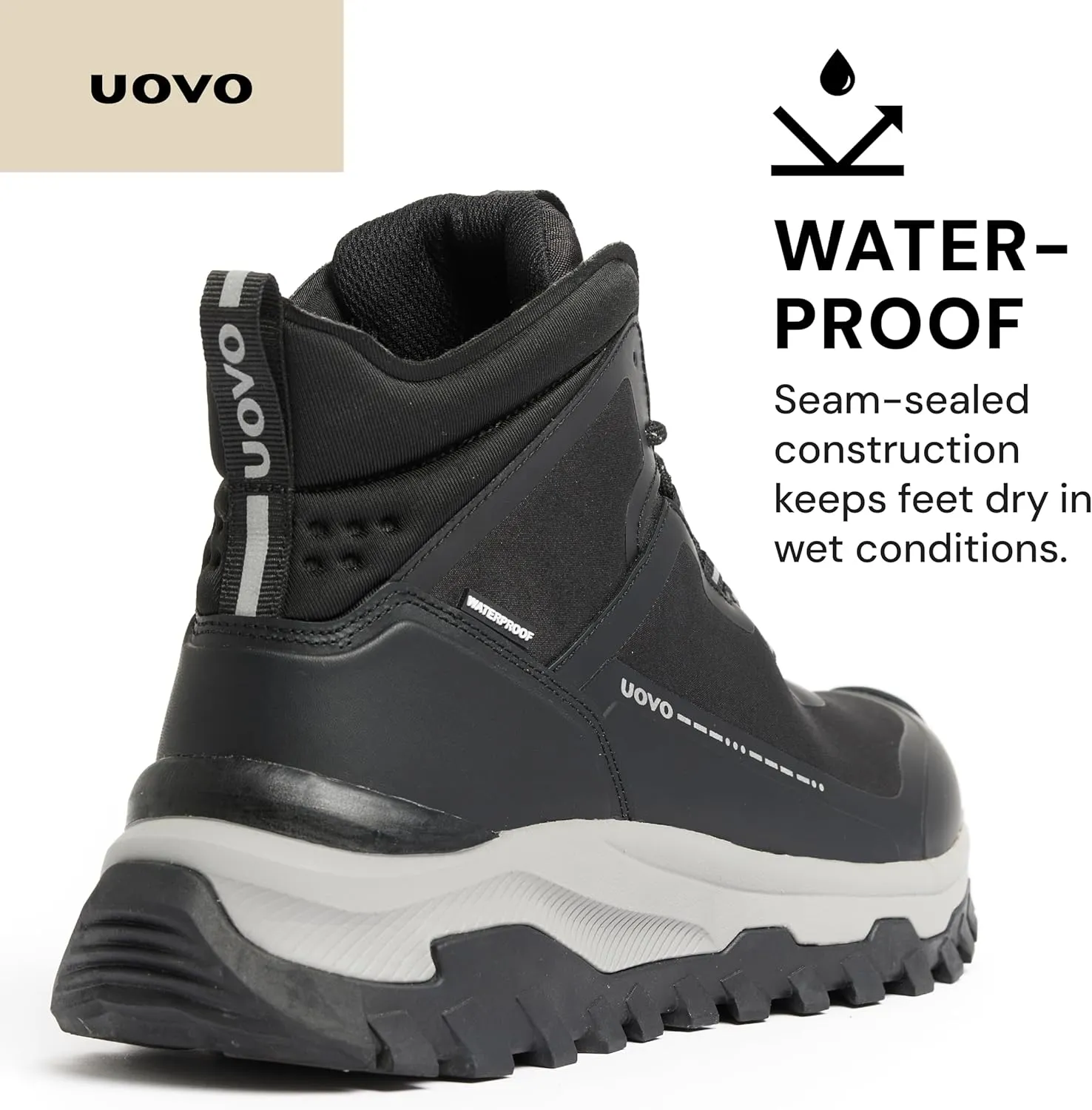 UOVO All Seasons Men's Boots