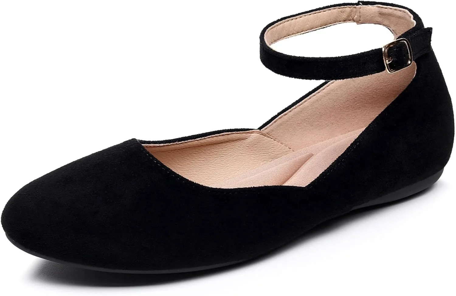 VenusCelia Women's Serenity Strap Flats Shoe