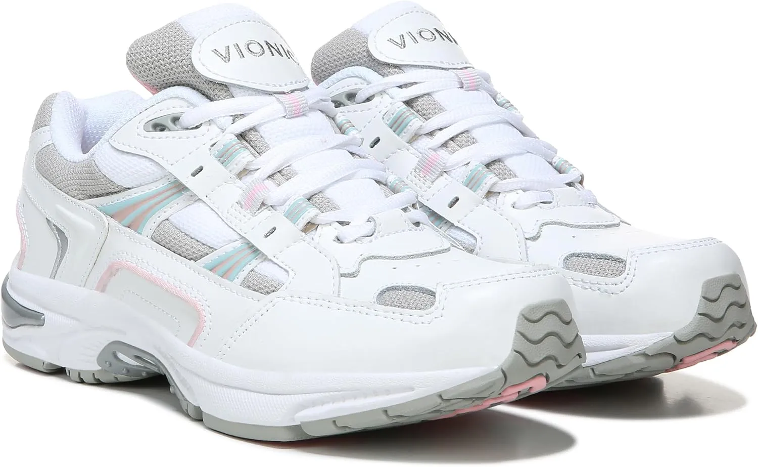 Vionic Women's Walker Classic Comfortable Leisure Shoes- Supportive Walking Sneakers That Include Three-Zone Comfort with Orthotic Insole Arch Support